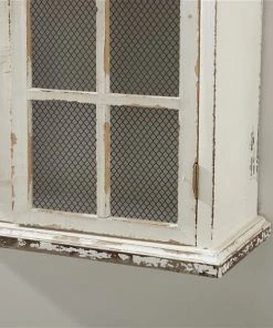 Grayson Lane 22-in x 28-in White Wood Vintage Wall-Mounted Cabinet -GRAYSON LANE shop 330945352 AlternateImage5 l