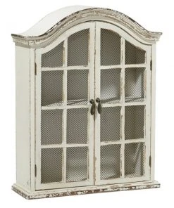 Grayson Lane 22-in x 28-in White Wood Vintage Wall-Mounted Cabinet -GRAYSON LANE shop 330945352 AlternateImage7 l