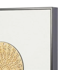 Grayson Lane Black Wood Framed 40-in H x 30-in W Abstract Hand-Painted 3D Art -GRAYSON LANE shop 330945362 AlternateImage4 l