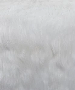 Grayson Lane Modern White Faux Fur Round Integrated Storage Ottoman -GRAYSON LANE shop 330945370 AlternateImage3 l