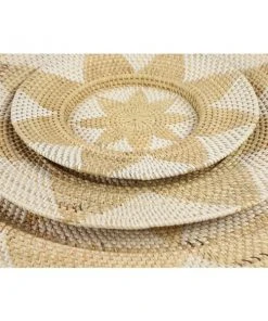Grayson Lane 27.5-in H x 27.5-in W Abstract Rattan Wall Accent - Set of 3 -GRAYSON LANE shop 330945374 AlternateImage6 l