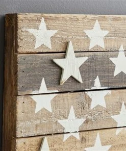 Grayson Lane 30-in H x 44-in W Flag Wood Wall Accent -GRAYSON LANE shop 330945381 AlternateImage5 l