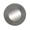 Grayson Lane 36.70-in x 36.70-in Round Grey Wall Mirror