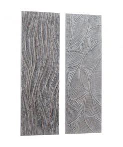 Grayson Lane 48-in H x 16-in W Abstract Grey MDF Wall Accent - Set of 2 -GRAYSON LANE shop 330945394 AlternateImage7 l