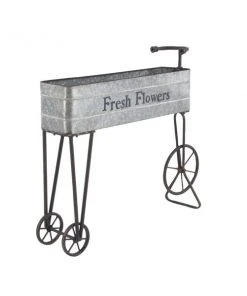 Grayson Lane 42-in x 34-in Grey Aluminum Farmhouse Plant Stand -GRAYSON LANE shop 330945395 AlternateImage5 l