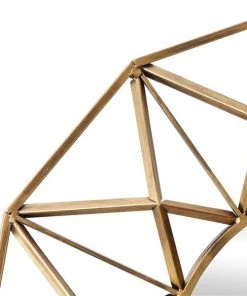 Grayson Lane 32.38-in x 32.38-in Round Gold Wall Mirror -GRAYSON LANE shop 330945402 AlternateImage3 l