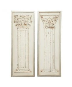 Grayson Lane 43-in H x 16-in W Architecture Wood Wall Accent - Set of 2 -GRAYSON LANE shop 330945406 AlternateImage7 l