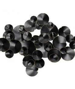 Grayson Lane 34.5-in H x 44.5-in W Abstract Metal Wall Accent