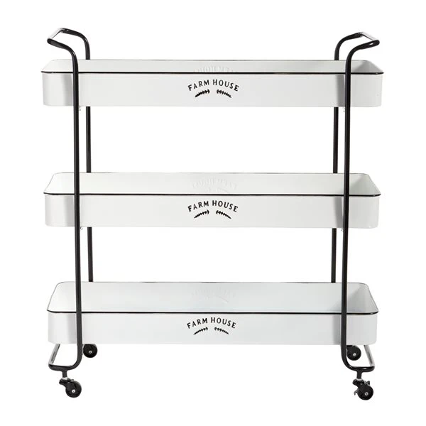 Grayson Lane Black Metal Base with Iron Top Kitchen Cart (35-in x 32-in) 1 Grayson Lane Black Metal Base with Iron Top Kitchen Cart (35-in x 32-in)