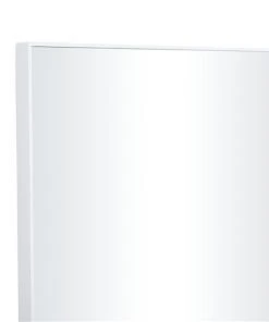 Grayson Lane 36-in x 24-in Rectangle White Wall Mirror -GRAYSON LANE shop 330945422 AlternateImage3 l
