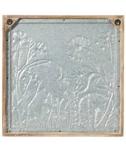 Grayson Lane 19.5-in H x 19.5-in W Floral And Botanical Metal Wall Accent - Set of 4 -GRAYSON LANE shop 330945425 AlternateImage8 l
