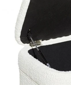 Grayson Lane 40-in x 19-in White Storage Bench -GRAYSON LANE shop 330945432 AlternateImage4 l