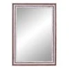 Grayson Lane 44-in x 31.5-in Rectangle Brown Wall Mirror