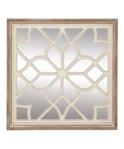 Grayson Lane 30-in x 30.13-in Square White Wall Mirror -GRAYSON LANE shop 330945444 AlternateImage5 l