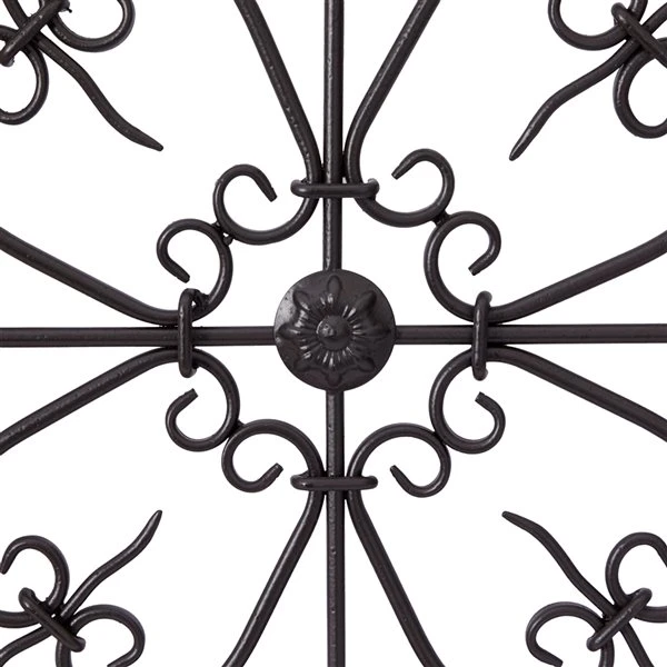 Grayson Lane 17-in H x 17-in W Ornamental Wood Wall Accent - Set of 4 4 Grayson Lane 17-in H x 17-in W Ornamental Wood Wall Accent - Set of 4 - Image 4