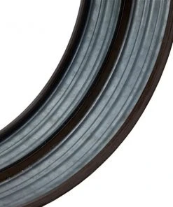 Grayson Lane 23.63-in x 23.63-in Round Grey Wall Mirror -GRAYSON LANE shop 330945461 AlternateImage3 l