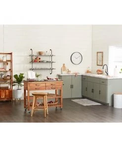 Grayson Lane Farmhouse White Round Integrated Storage Ottoman - Set of 2 -GRAYSON LANE shop 330945462 AlternateImage8 l