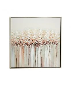 Grayson Lane Gold Wood Framed 40-in H x 40-in W Traditional Abstract Resin Painting