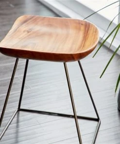 Grayson Lane Brown Small (Less than 22-in) Bar Stool -GRAYSON LANE shop 330945468 AlternateImage3 l