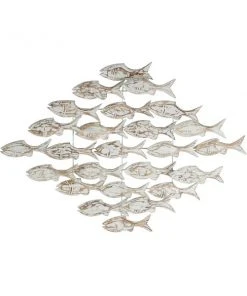 Grayson Lane 26-in H x 37-in W Fishes Wood Wall Accent -GRAYSON LANE shop 330945471 AlternateImage7 l