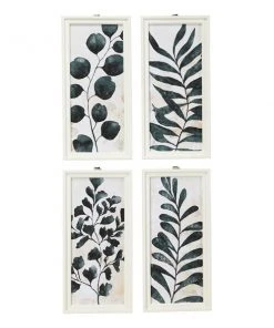 Grayson Lane White Wood Framed 21-in H x 10-in W Floral Wood Print - Set of 4 -GRAYSON LANE shop 330945483 AlternateImage5 l
