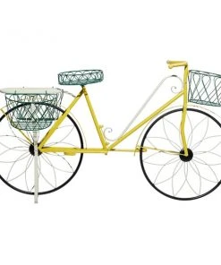 Grayson Lane 32-in x 54-in Yellow Iron Vintage Plant Stand -GRAYSON LANE shop 330945497 AlternateImage5 l