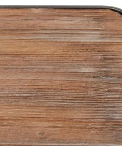 Grayson Lane Black Metal Base with Wood Top Kitchen Cart (30-in x 20-in) -GRAYSON LANE shop 330945499 AlternateImage3 l